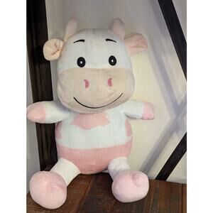 World Plush Pink Cow